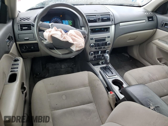 2011 Ford Fusion Hybrid with VIN 3FADP0L30BR135507, listed as a Copart auction lot 45727755 with 158,843 mi miles and Salvage title. Bid and sale history available at DreamBid. Image 8.