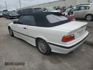 1997 BMW 3-Series 328IC with VIN WBABK8324VET95323, listed as a Copart auction lot 74764384 with 0 mi miles and Non Repairable. Bid and sale history available at carsss.com. Image 2.