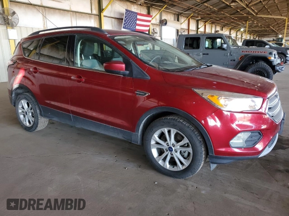 2018 Ford Escape SE with VIN 1FMCU0G97JUC63601, listed as a Copart auction lot 49734775 with 191,116 mi miles and Clean Title. Bid and sale history available at carsss.com. Image 4.
