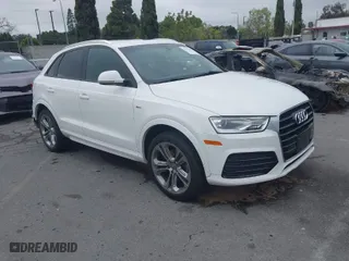 2018 Audi Q3 Premium with VIN WA1BCCFS3JR019434, listed as a IAAI auction lot 41919851 with 92,805 mi miles. Bid and sale history available at carsss.com. Image 1.