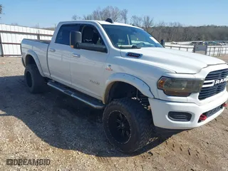 2019 Ram 2500 Big Horn with VIN 3C6UR5DL8KG620707, listed as a IAAI auction lot 41474929 with 90,927 mi miles. Bid and sale history available at carsss.com. Image 1.