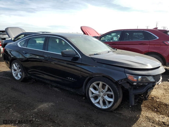 2015 Chevrolet Impala LT with VIN 2G1115SLXF9266316, listed as a Copart auction lot 48214345 with 176,794 mi miles and Salvage Title. Bid and sale history available at carsss.com. Image 4.