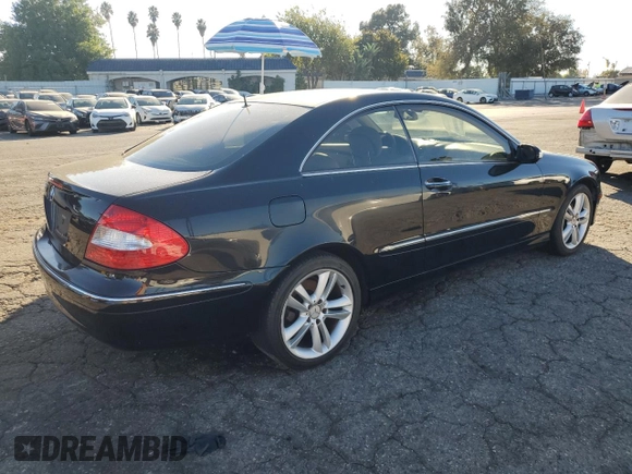 2006 Mercedes-Benz CLK 350 with VIN WDBTJ56H56F186370, listed as a Copart auction lot 80393714 with 107,802 mi miles and Clean Title. Bid and sale history available at DreamBid. Image 3.