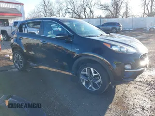 2020 Kia Sportage EX with VIN KNDPNCAC5L7741184, listed as a IAAI auction lot 41728877 with 30,856 mi miles and . Bid and sale history available at DreamBid. Image 1.