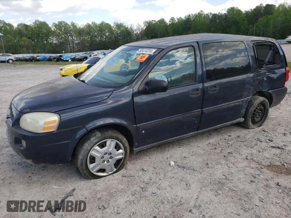 2008 Chevrolet Uplander LS with VIN 1GNDV23W98D170870, listed as a Copart auction lot 50474234 with 139,239 mi miles and Salvage Title. Bid and sale history available at carsss.com. Image 1.