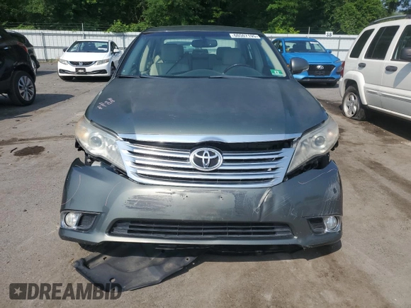 2011 Toyota Avalon with VIN 4T1BK3DB2BU391241, listed as a Copart auction lot 60507195 with 132,229 mi miles and Salvage title. Bid and sale history available at DreamBid. Image 5.