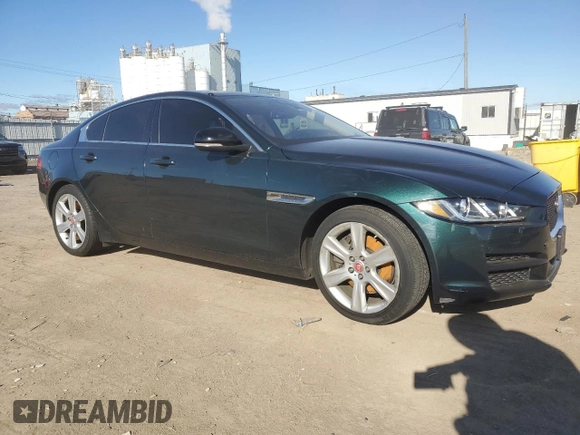2017 Jaguar XE 25t Prestige with VIN SAJAE4BG1HA958627, listed as a Copart auction lot 80440484 with 47,736 mi miles and Salvage Title. Bid and sale history available at carsss.com. Image 4.