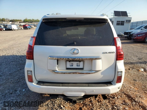 2011 Lexus GX 460 Premium with VIN JTJJM7FX2B5027421, listed as a Copart auction lot 52097425 with 210,362 mi miles and Salvage title. Bid and sale history available at DreamBid. Image 6.