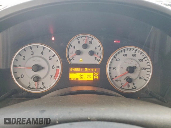 2013 Nissan Titan SV with VIN 1N6AA0EC4DN313935, listed as a Copart auction lot 57950695 with 246,851 mi miles and Salvage title. Bid and sale history available at DreamBid. Image 9.