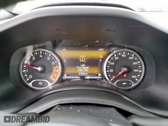 2021 Jeep Renegade Latitude z VIN ZACNJCBB0MPN12213, wystawiony jako Copart lot #64459505 z przebiegiem 31 545 mil mil oraz Szkoda całkowita • Salvage title. Historia ofert i sprzedaży dostępna na DreamBid. Obrazek 9.