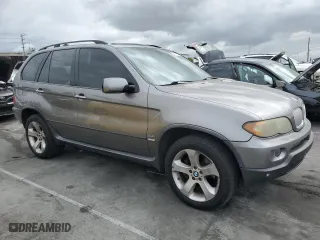 2006 BMW X5 4.4i with VIN 5UXFB53536LV22152, listed as a Copart auction lot 53160005 with 178,555 mi miles and Salvage Title. Bid and sale history available at carsss.com. Image 4.