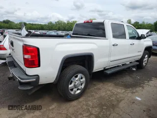 2018 GMC Sierra 2500HD SLT with VIN 1GT12TEG4JF202330, listed as a Copart auction lot 62895355 with 87,049 mi miles and Salvage title. Bid and sale history available at DreamBid. Image 3.