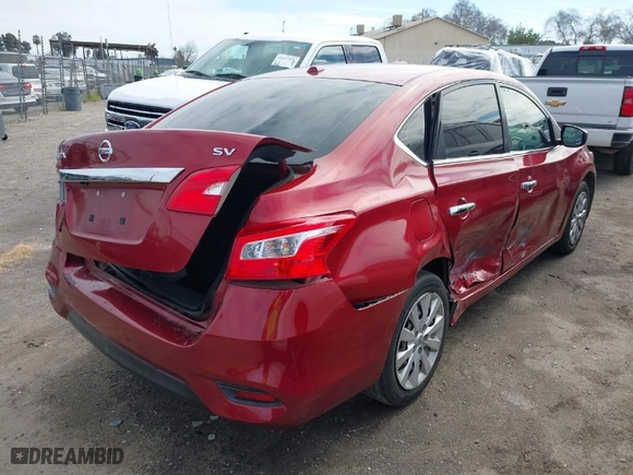 2016 Nissan Sentra SR with VIN 3N1AB7AP8GL666607, listed as a IAAI auction lot 41703250 with 101,876 mi miles. Bid and sale history available at carsss.com. Image 4.
