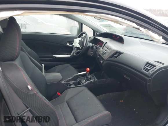 2012 Honda Civic Cpe Si with VIN 2HGFG4A51CH703857, listed as a IAAI auction lot 41484989 with 123,814 mi miles. Bid and sale history available at carsss.com. Image 5.