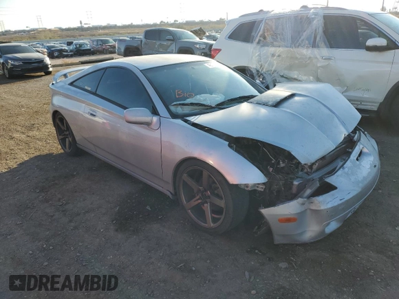 2005 Toyota Celica GT with VIN JTDDR32T550188831, listed as a Copart auction lot 43134315 with 0 mi miles and Salvage Title. Bid and sale history available at carsss.com. Image 4.
