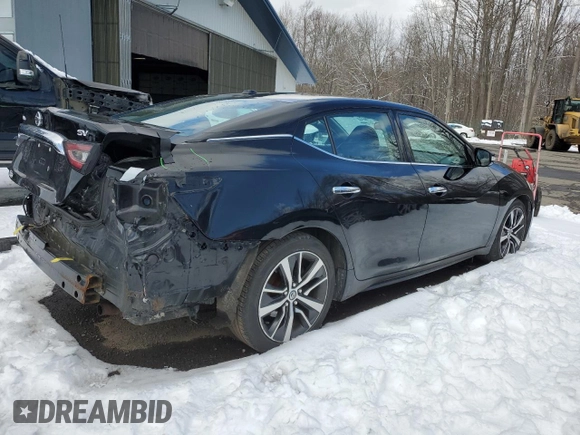 2020 Nissan Maxima SV with VIN 1N4AA6CV2LC364697, listed as a Copart auction lot 44010965 with 85,153 mi miles and Salvage title. Bid and sale history available at DreamBid. Image 3.
