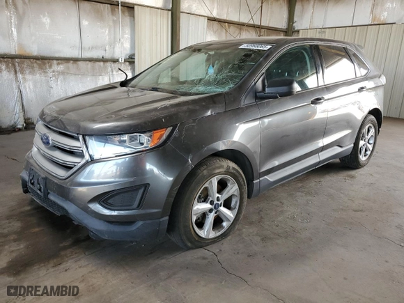 2015 Ford Edge SE with VIN 2FMTK3G96FBB55961, listed as a Copart auction lot 50968065 with 89,643 mi miles and Salvage Title. Bid and sale history available at carsss.com. Image 1.