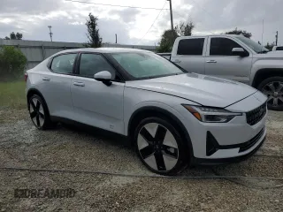 2023 Polestar 2 with VIN YSMEG3KA8PL134129, listed as a Copart auction lot 74186224 with 0 mi miles and Non Repairable. Bid and sale history available at carsss.com. Image 4.