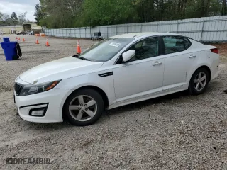 2014 Kia Optima LX with VIN 5XXGM4A72EG263120, listed as a Copart auction lot 51869195 with 163,750 mi miles and Clean Title. Bid and sale history available at carsss.com. Image 1.