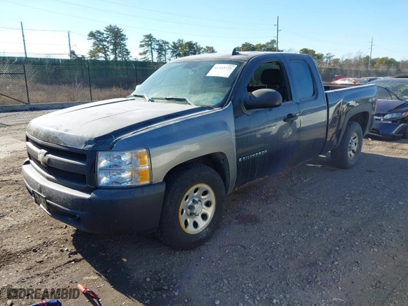2007 Chevrolet Silverado 1500 LT w/1LT with VIN 1GCEK19C97Z648591, listed as a IAAI auction lot 41323725 with 120,777 mi miles. Bid and sale history available at carsss.com. Image 19.