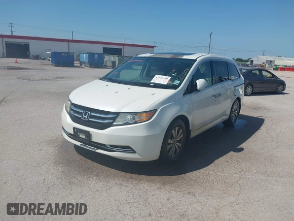 2014 Honda Odyssey EX-L z VIN 5FNRL5H61EB001509, wystawiony jako IAAI lot #42371539 z przebiegiem 259 195 mil mil oraz . Historia ofert i sprzedaży dostępna na DreamBid. Obrazek 17.