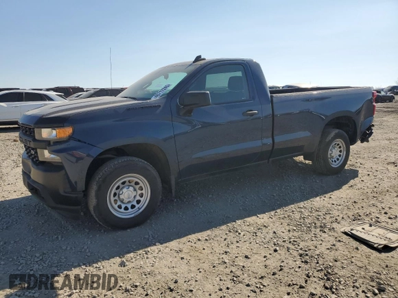 2021 Chevrolet Silverado 1500 Work Truck with VIN 3GCNWAEK7MG317098, listed as a Copart auction lot 46717245 with 30,943 mi miles and Salvage Title. Bid and sale history available at carsss.com. Image 1.