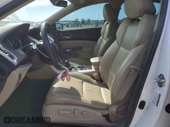 2018 Acura TLX w/Technology Pkg with VIN 19UUB1F50JA003840, listed as a Copart auction lot 50832675 with 75,427 mi miles and Salvage Title. Bid and sale history available at carsss.com. Image 7.