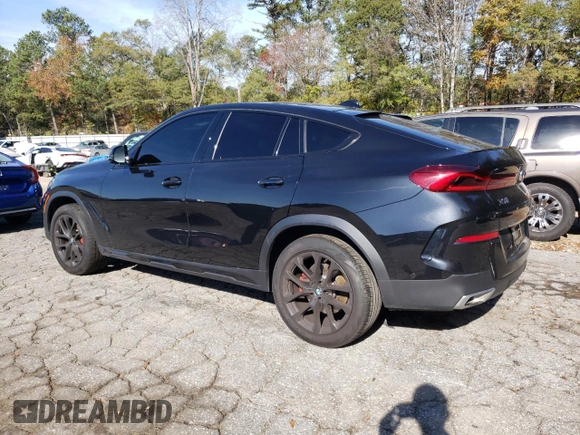 2023 BMW X6 xDrive40i z VIN 5UXCY6C04P9P46153, wystawiony jako Copart lot #81151634 z przebiegiem Nie podano mil oraz Szkoda całkowita • Salvage title. Historia ofert i sprzedaży dostępna na DreamBid. Obrazek 2.