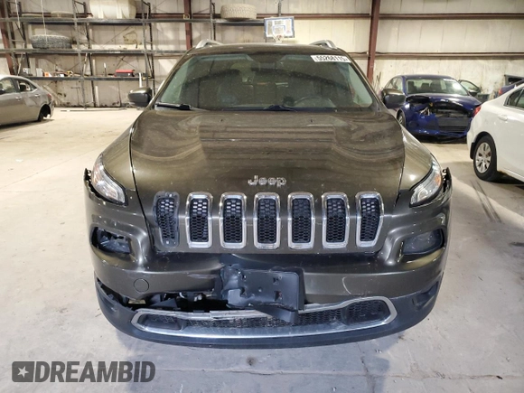 2015 Jeep Cherokee Limited with VIN 1C4PJMDS7FW563311, listed as a Copart auction lot 55268115 with 154,985 mi miles and Clean Title. Bid and sale history available at carsss.com. Image 5.