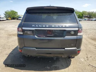 2016 Land Rover Range Rover Sport HSE with VIN SALWR2PF3GA110303, listed as a Copart auction lot 55265955 with 65,303 mi miles and Clean Title. Bid and sale history available at DreamBid. Image 6.