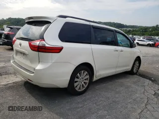 2017 Toyota Sienna XLE with VIN 5TDDZ3DC0HS169103, listed as a Copart auction lot 63275325 with 311,578 mi miles and Salvage title. Bid and sale history available at DreamBid. Image 3.