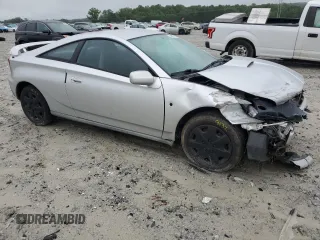 2000 Toyota Celica GT with VIN JTDDR32T9Y0037253, listed as a Copart auction lot 58602215 with Not provided miles and Salvage title. Bid and sale history available at DreamBid. Image 4.