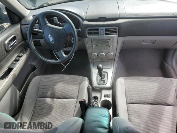 2007 Subaru Forester X with VIN JF1SG65627H725217, listed as a Copart auction lot 55703225 with Not provided miles and Salvage title. Bid and sale history available at DreamBid. Image 8.