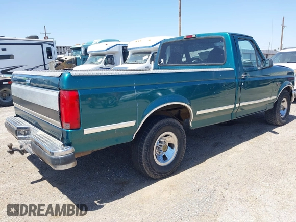 1996 Ford F-150 z VIN 1FTEF15N2TLA07520, wystawiony jako IAAI lot #42005555 z przebiegiem 184 260 mil mil oraz . Historia ofert i sprzedaży dostępna na DreamBid. Obrazek 4.