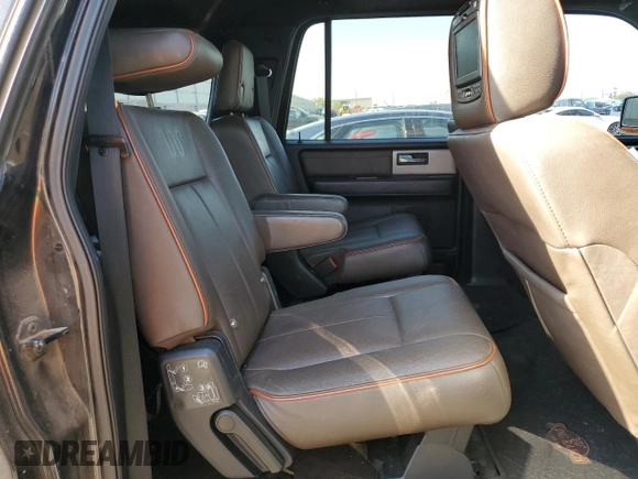 2015 Ford Expedition Max XLT with VIN 1FMJK1JT7FEF43088, listed as a Copart auction lot 64259455 with 135,522 mi miles and Salvage title. Bid and sale history available at DreamBid. Image 11.