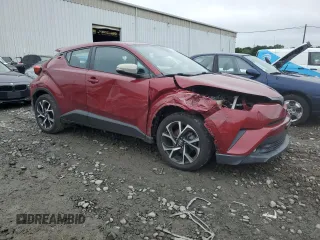 2018 Toyota C-HR XLE with VIN NMTKHMBX4JR014287, listed as a Copart auction lot 60463445 with 68,018 mi miles and Salvage title. Bid and sale history available at DreamBid. Image 4.