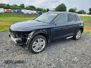2018 Audi Q5 Premium Plus с VIN WA1BNAFY4J2235725, выставлен на аукционе Copart как лот 64777685 с пробегом 93 727 миль миль и Списание • Salvage title. История ставок и продаж доступна на DreamBid. Изображение 1.