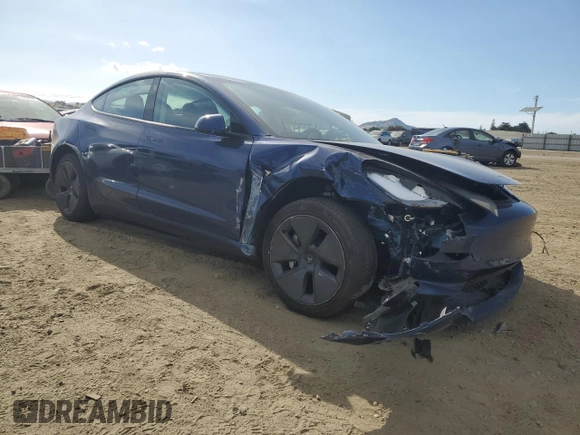 2023 Tesla Model 3 с VIN 5YJ3E1EA2PF606594, выставлен на аукционе Copart как лот 57288255 с пробегом 27 848 миль миль и Списание • Salvage title. История ставок и продаж доступна на DreamBid. Изображение 4.