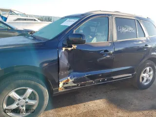 2007 Hyundai Santa Fe GLS with VIN 5NMSG13DX7H092270, listed as a IAAI auction lot 41864030 with 179,608 mi miles. Bid and sale history available at carsss.com. Image 6.