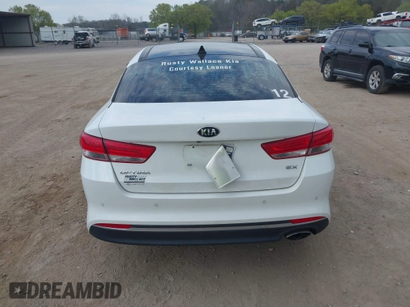 2018 Kia Optima EX with VIN 5XXGU4L3XJG246523, listed as a IAAI auction lot 41904668 with 104,767 mi miles and . Bid and sale history available at carsss.com. Image 16.