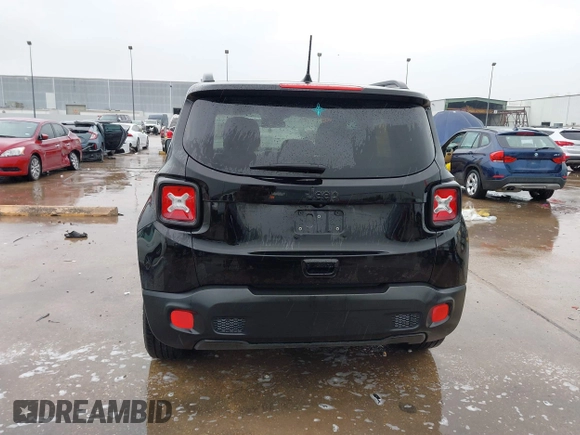 2018 Jeep Renegade Latitude with VIN ZACCJABB2JPJ10216, listed as a IAAI auction lot 41864523 with 72,256 mi miles and . Bid and sale history available at DreamBid. Image 17.