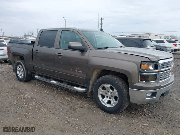 2015 Chevrolet Silverado 1500 LT with VIN 3GCUKREC4FG237341, listed as a IAAI auction lot 41813464 with 108,751 mi miles. Bid and sale history available at carsss.com. Image 1.