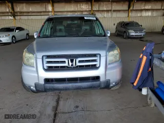 2006 Honda Pilot EX-L with VIN 5FNYF28536B029399, listed as a Copart auction lot 45531755 with 166,204 mi miles and Salvage Title. Bid and sale history available at carsss.com. Image 5.