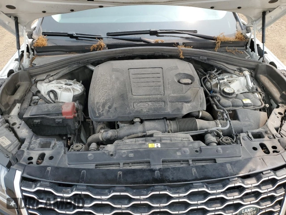 2020 Land Rover Range Rover Velar S with VIN SALYB2EX6LA277693, listed as a Copart auction lot 59381735 with 58,993 mi miles and Salvage title. Bid and sale history available at DreamBid. Image 11.
