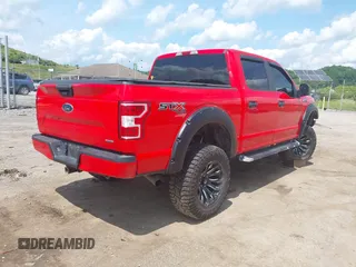 2018 Ford F-150 XL with VIN 1FTEW1EP7JKF18208, listed as a IAAI auction lot 42542615 with 40,981 mi miles and . Bid and sale history available at DreamBid. Image 4.