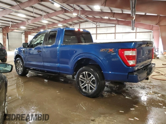 2022 Ford F-150 XL with VIN 1FTEX1EP0NKF25133, listed as a Copart auction lot 49824785 with 50,472 mi miles and Salvage title. Bid and sale history available at DreamBid. Image 2.