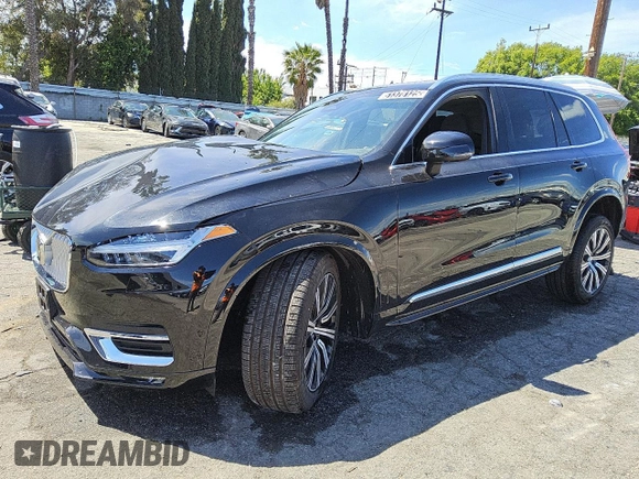 2025 Volvo XC90 Plus with VIN YV4062PE2S1335900, listed as a Copart auction lot 51378125 with 3,423 mi miles and Clean Title. Bid and sale history available at DreamBid. Image 1.