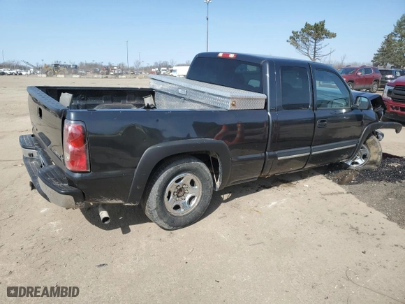 2004 Chevrolet Silverado 1500 Work Truck with VIN 2GCEC19V241109958, listed as a Copart auction lot 48849725 with 226,487 mi miles and Salvage Title. Bid and sale history available at carsss.com. Image 3.