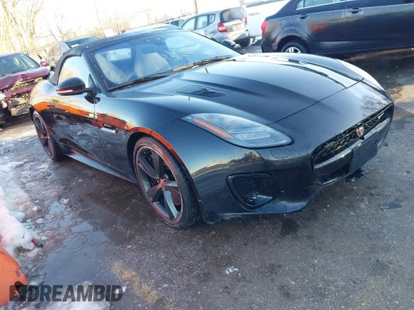 2020 Jaguar F-Type with VIN SAJD85FV1LCK66321, listed as a IAAI auction lot 41318564 with 45,883 mi miles and . Bid and sale history available at DreamBid. Image 1.