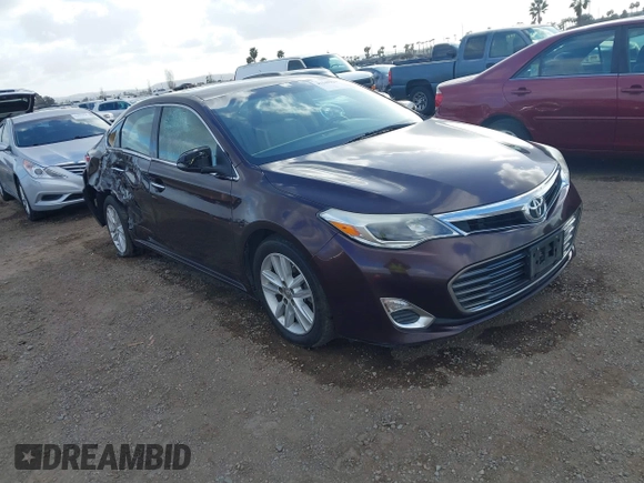 2013 Toyota Avalon XLE with VIN 4T1BK1EB9DU005176, listed as a IAAI auction lot 41545929 with 173,405 mi miles and . Bid and sale history available at DreamBid. Image 1.